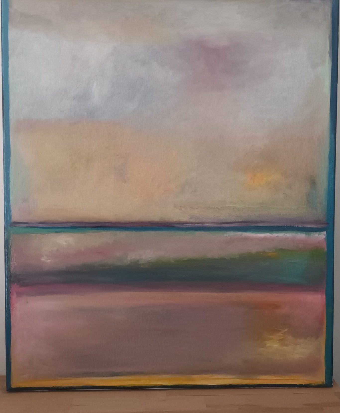 Dans la terre, fragments. Technique mixte sur bois, huile et mine graphite -Dim: 60X40 cm Dans la terre, fragments. Technique mixte sur bois, huile et mine graphite -Dim: 60X40 cm