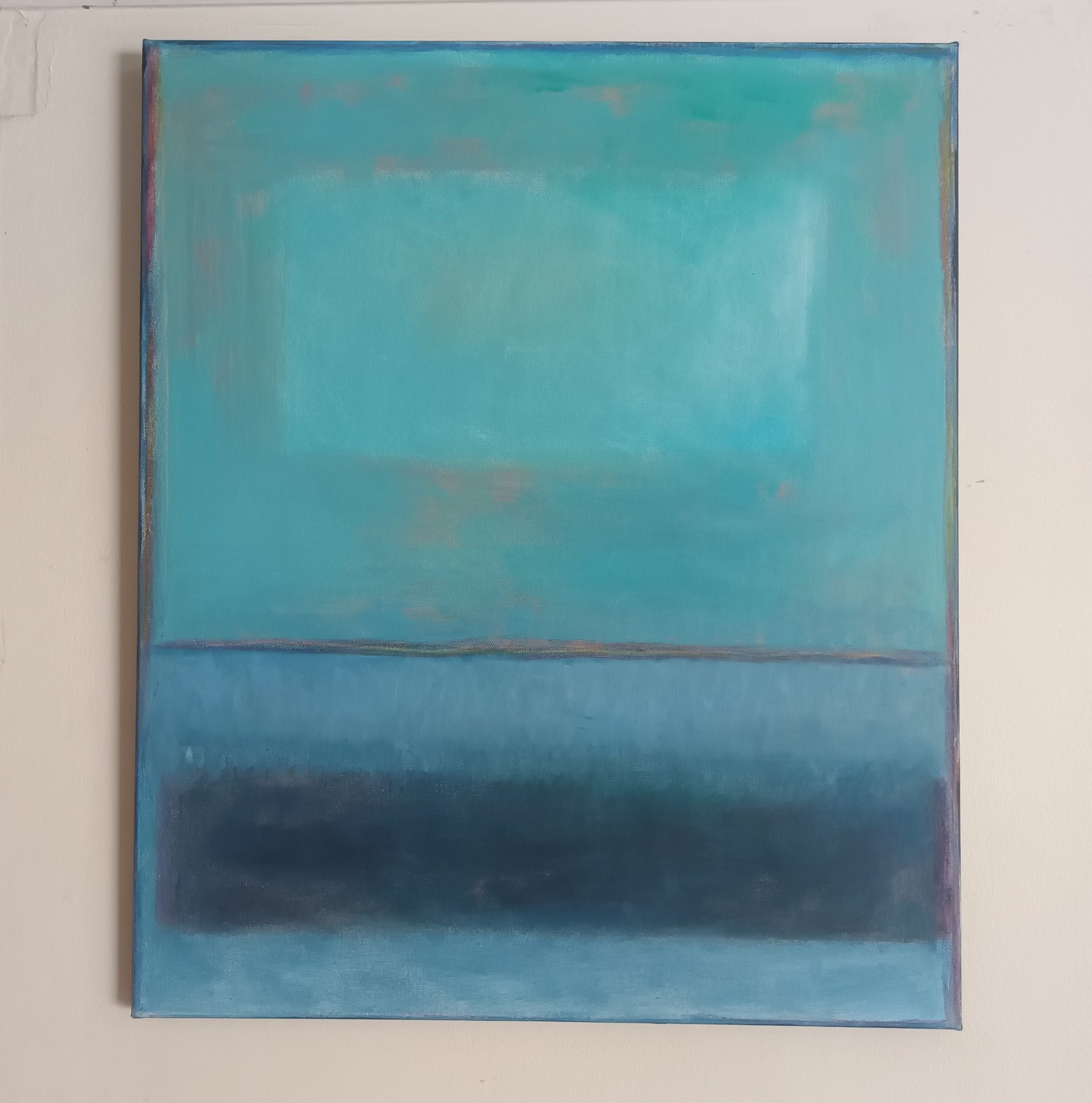100X100 cm Nature- oil on canvas