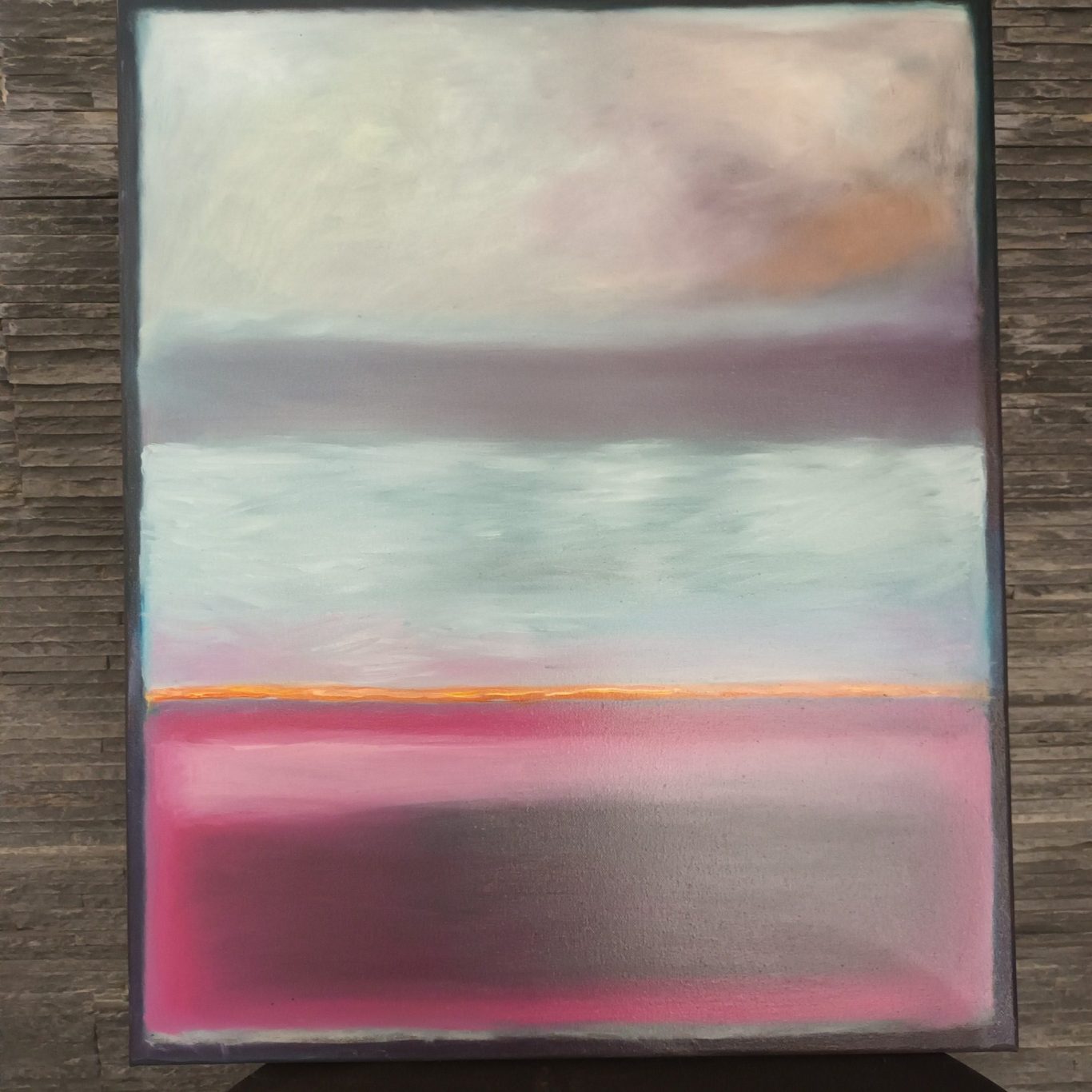 Dans la terre, fragments. Technique mixte sur bois, huile et mine graphite -Dim: 60X40 cm Dans la terre, fragments. Technique mixte sur bois, huile et mine graphite -Dim: 60X40 cm